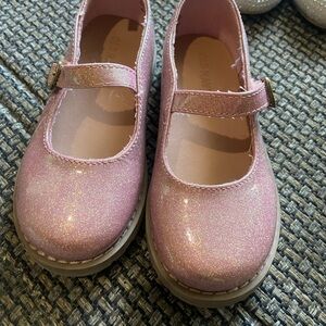 Old Navy Sparkly Pink Mary Jane Shoes